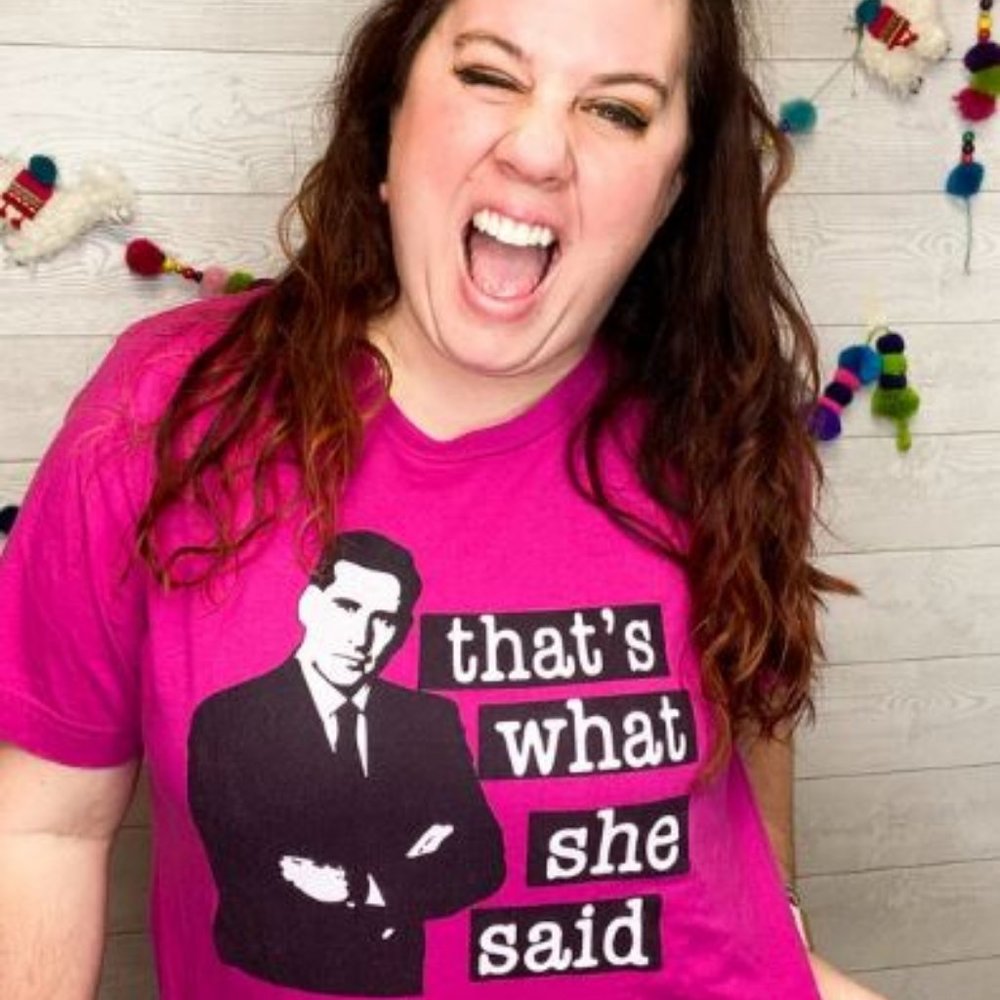 Thats What She Said THE OFFICE graphic tee